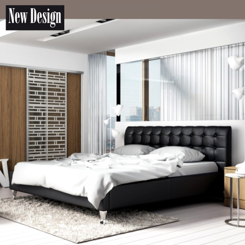 Łóżko MADISON LUX NEW DESIGN tapicerowane