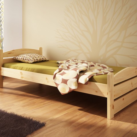 Łóżko SVENJA TARTAK MEBLE drewniane
