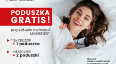 Poduszki gratis do materacy Magniflex