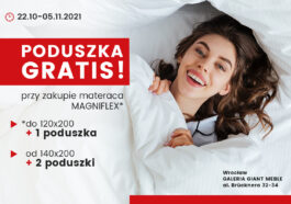 Poduszki gratis do materacy Magniflex