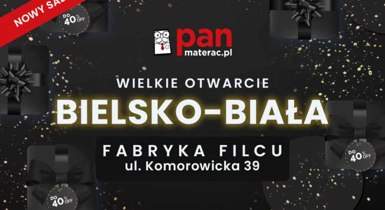 Otwarcie salonu Pan Materac w Bielsku-Białej