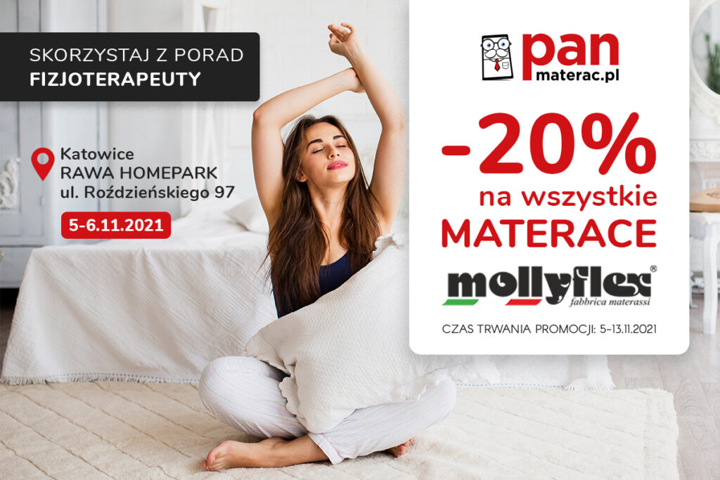 Materace Mollyflex w promocji