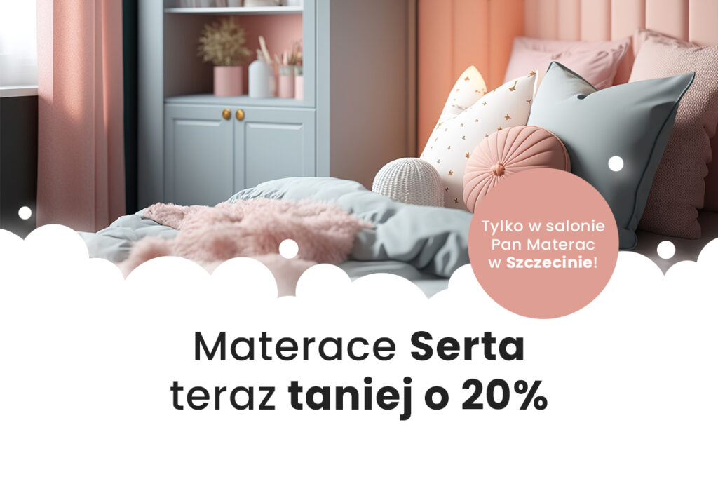 promocja na materace SERTA