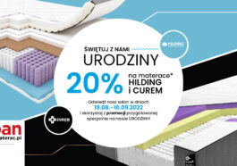 urodziny salonów Pan Materac