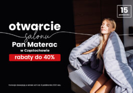 Otwarcie salonu Pan Materac w Częstochowie