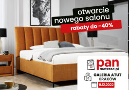 Otwarcie kolejnego salonu Pan Materac w Krakowie