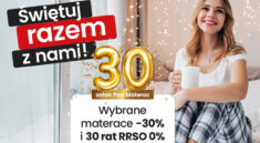 promocje w salonach Pan Materac - rabaty do 30%