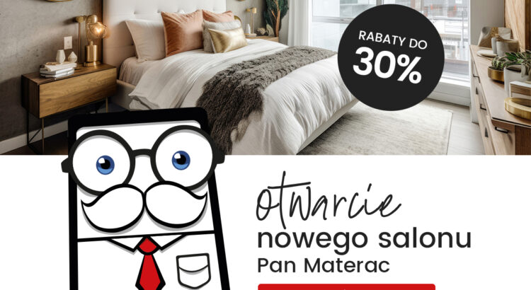 otwarcie kolejnego salonu Pan Materac we Wrocławiu